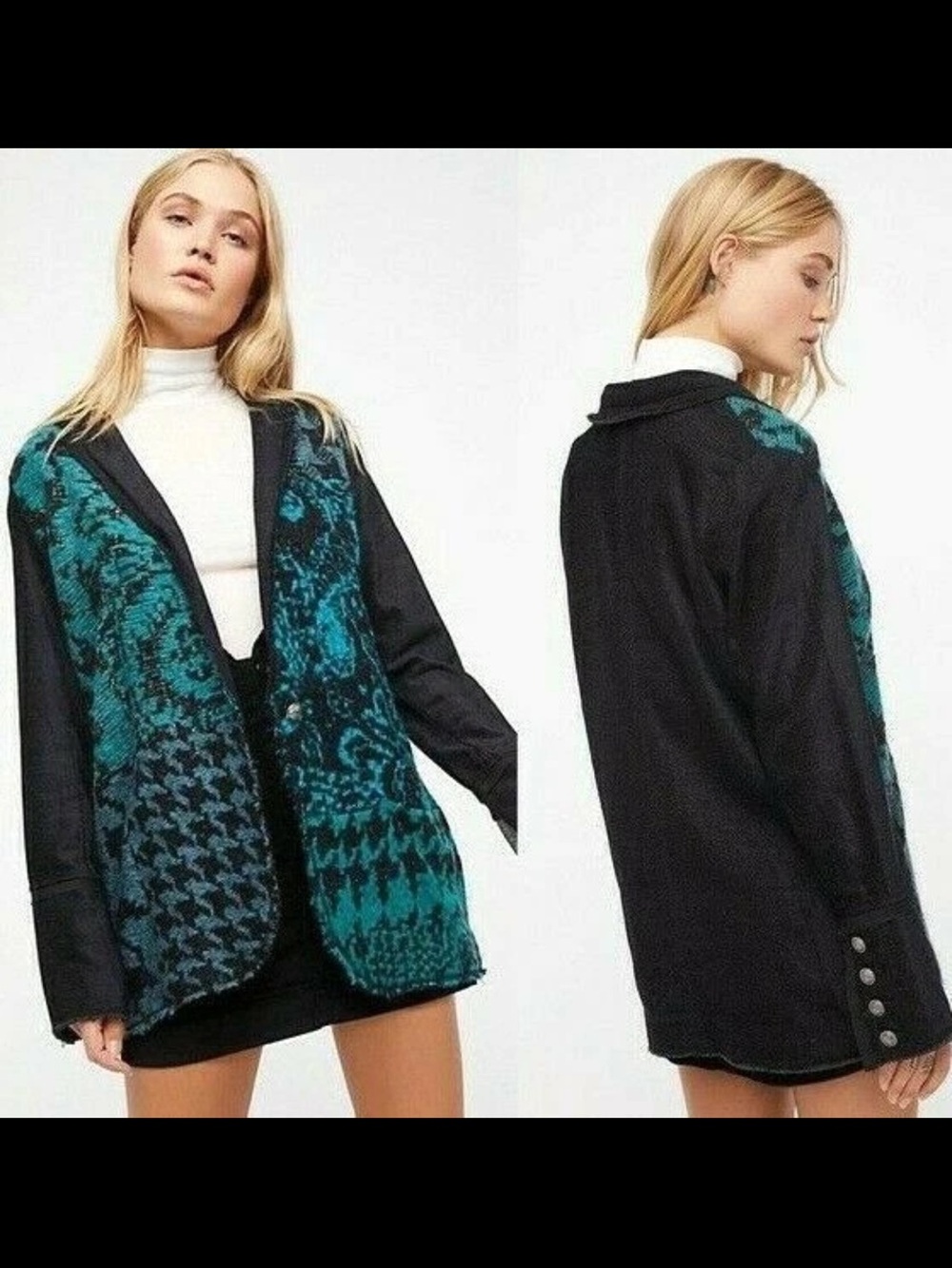 Free People Better Together Blazer Sz Small